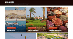 Desktop Screenshot of naszahurghada.pl